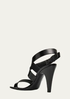 ALAIA90mm Patent Leather Sandals