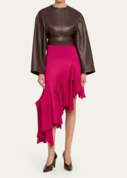 ALAIA90mm Snake Leather Pumps
