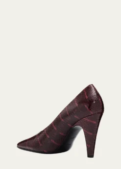 ALAIA90mm Snake Leather Pumps
