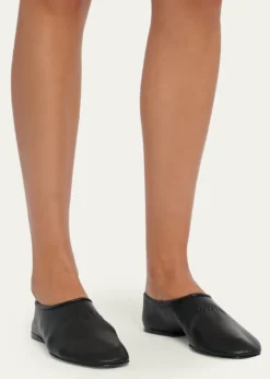 ALAIANappa Leather Elastic Ballerina Flats
