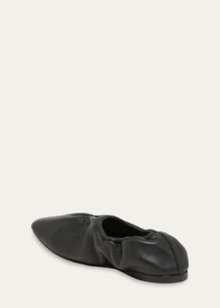 ALAIANappa Leather Elastic Ballerina Flats