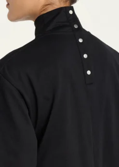 ALAIAShort-Sleeve Asymmetric Triangle T-Shirt