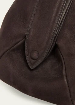 ALAIASmall Dome Top-Handle Bag in Suede