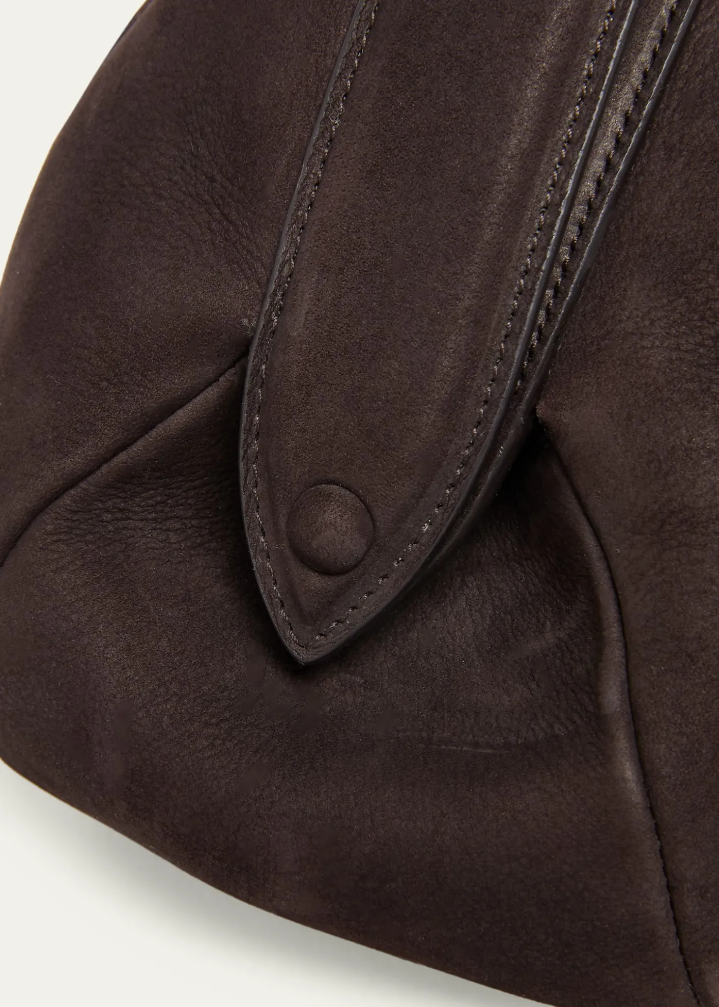 ALAIASmall Dome Top-Handle Bag in Suede