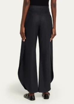 ALAIAWool Flannel Petal Pants