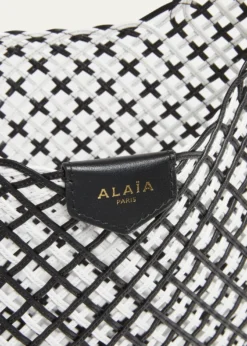 ALAIAWoven Leather Hobo Bag