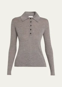 A.L.C.Alex Long-Sleeve Ribbed Wool Top