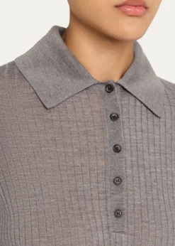 A.L.C.Alex Long-Sleeve Ribbed Wool Top