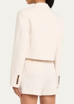 A.L.C.Cam Cropped Single-Breasted Jacket