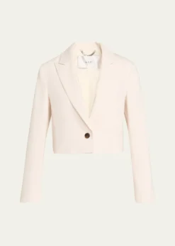 A.L.C.Cam Cropped Single-Breasted Jacket