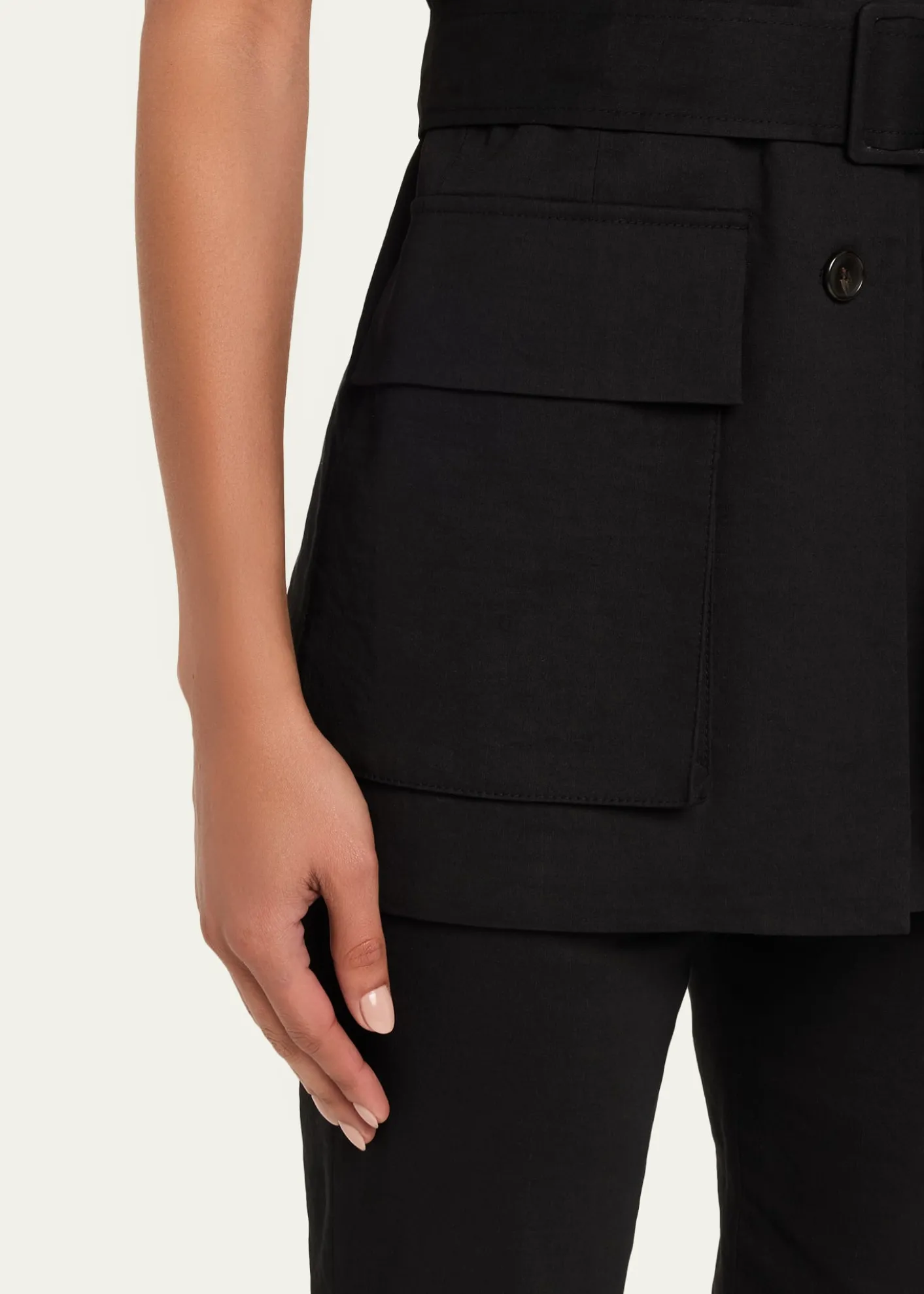 A.L.C.Cameron Belted Utility Vest