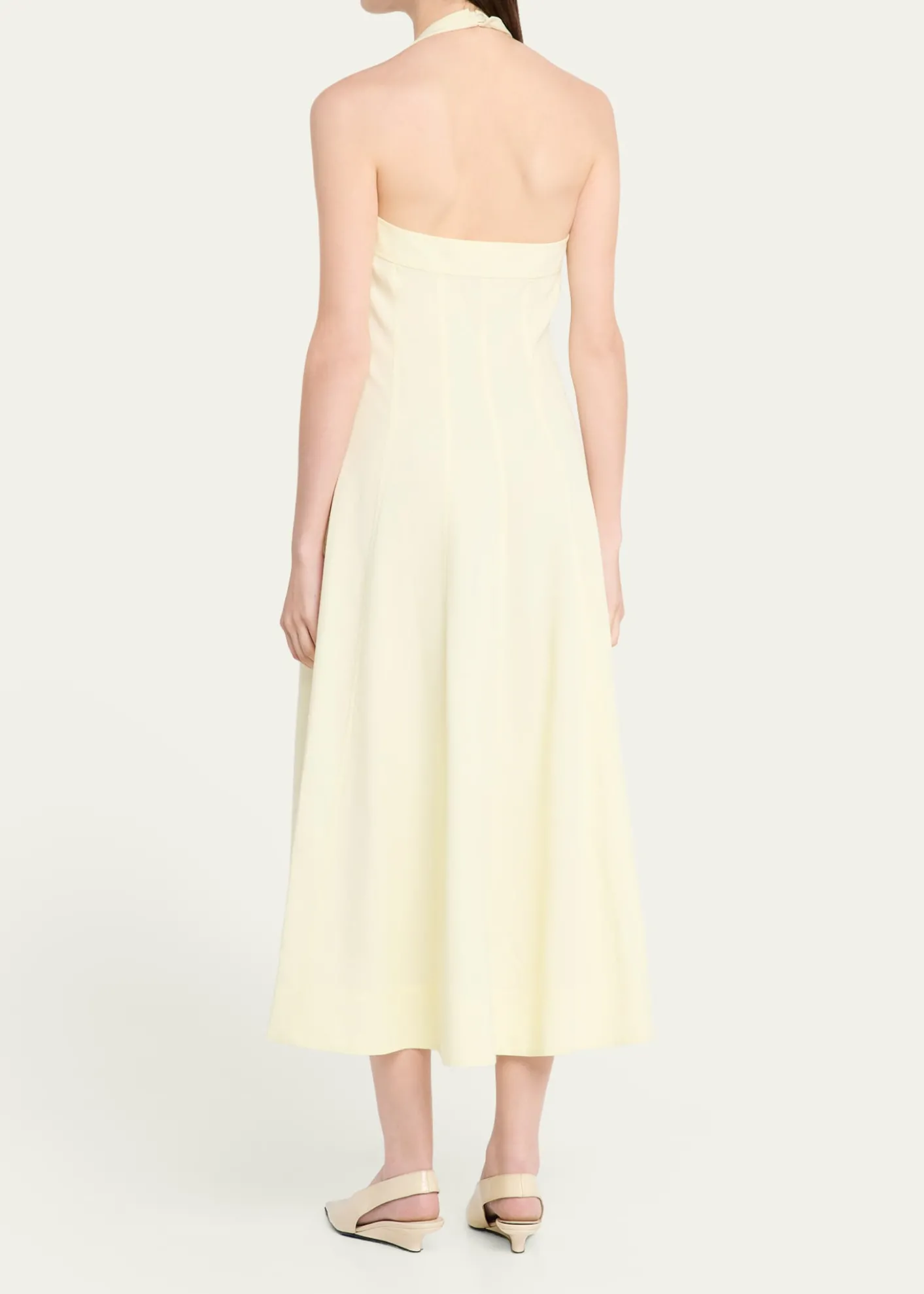 A.L.C.Elinor Halter Midi Dress