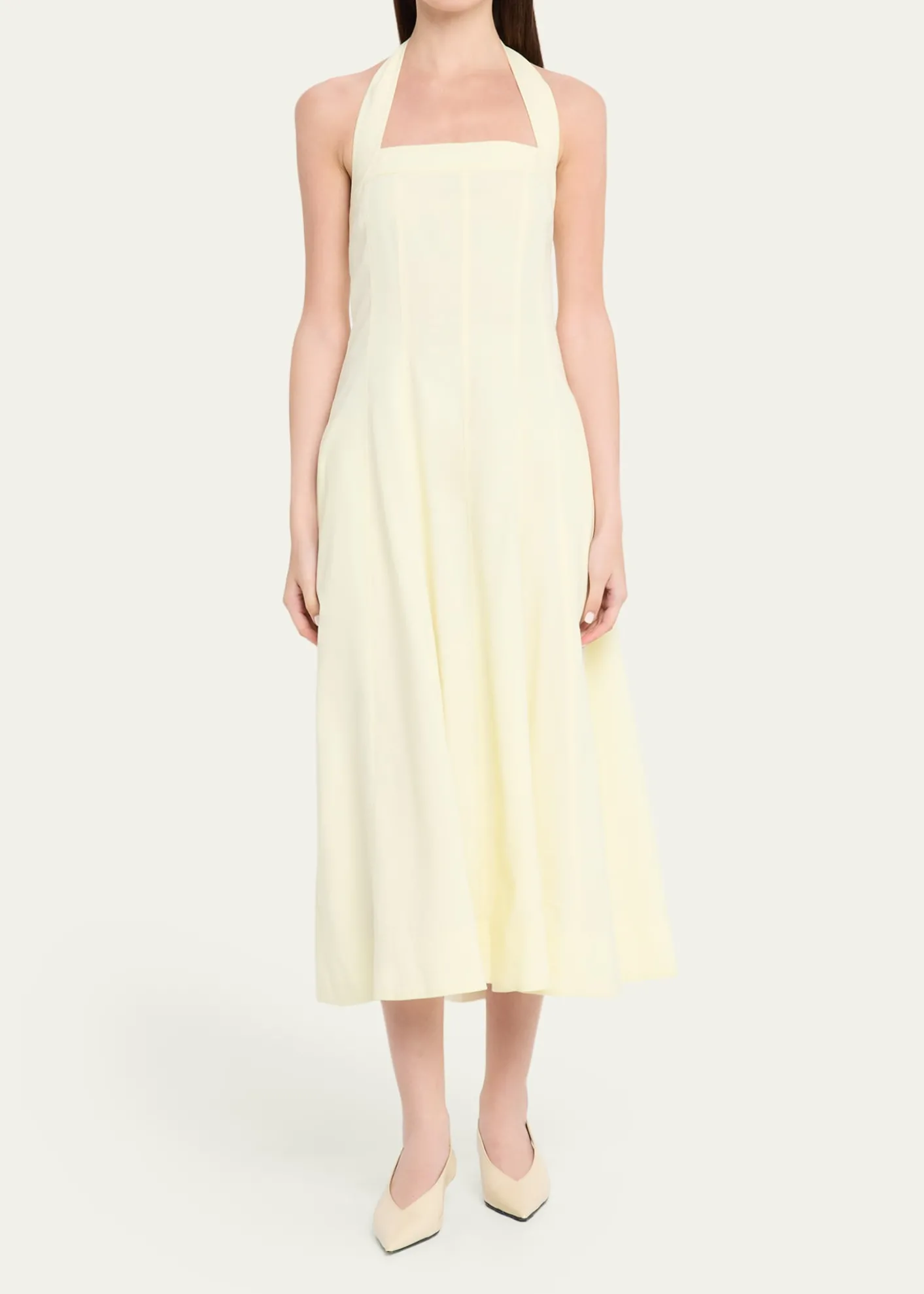 A.L.C.Elinor Halter Midi Dress