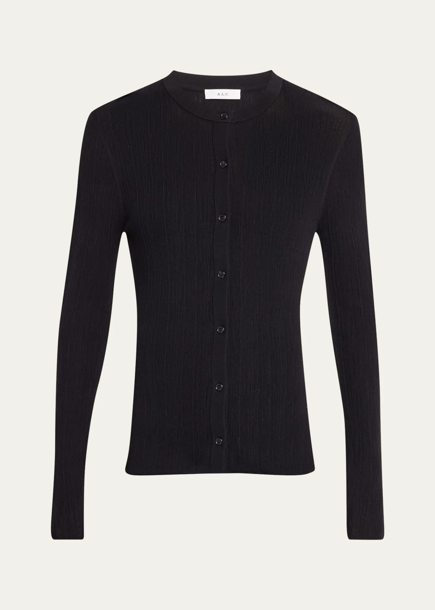 A.L.C.Fisher Ribbed Cardigan