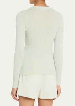 A.L.C.Fisher Textured Cardigan