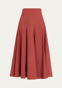 A.L.C.Gemma Paneled Midi Skirt