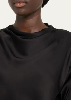 A.L.C.Georgia Cowl-Neck Cutout Top