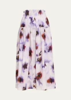 A.L.C.Jayden Floral A-Line Skirt