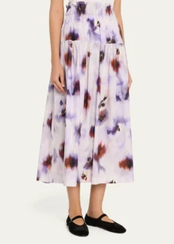 A.L.C.Jayden Floral A-Line Skirt