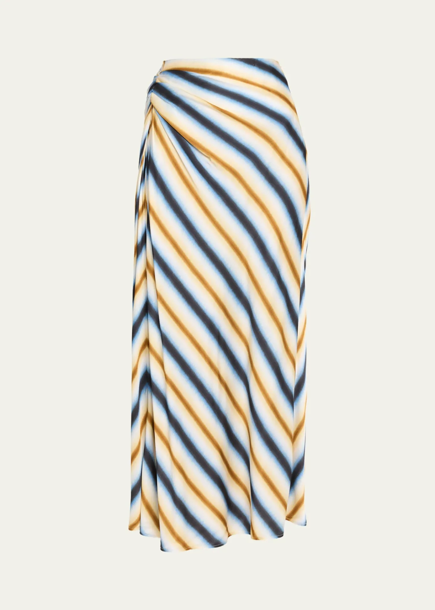 A.L.C.Jean Stripe Column Skirt