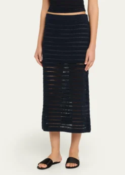 A.L.C.Lana Knit Midi Skirt