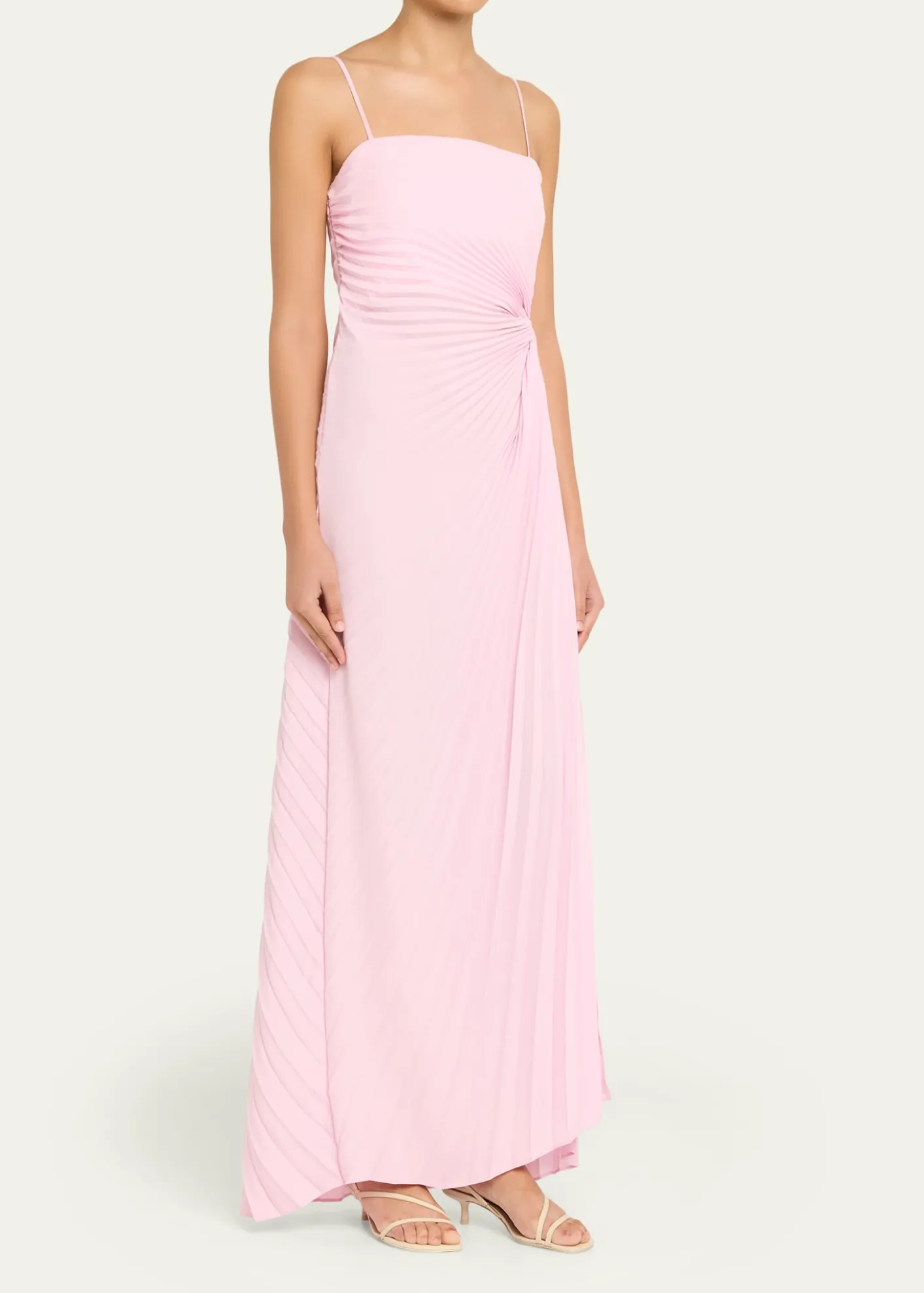 A.L.C.Layla Pleated Strapless Gown