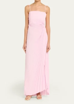 A.L.C.Layla Pleated Strapless Gown
