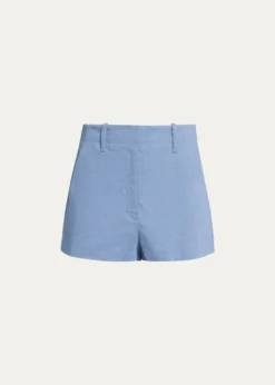 A.L.C.Liam Linen-Blend Trouser Shorts