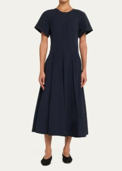 A.L.C.Lucille Cotton Poplin Midi Dress