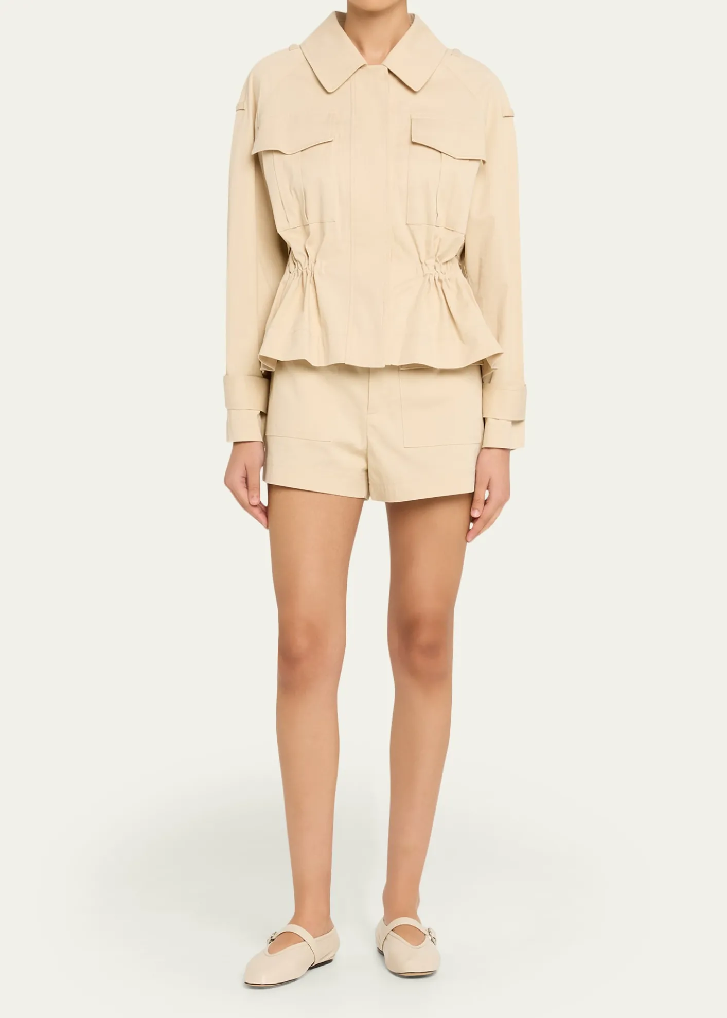 A.L.C.Maeve Short Trench Jacket