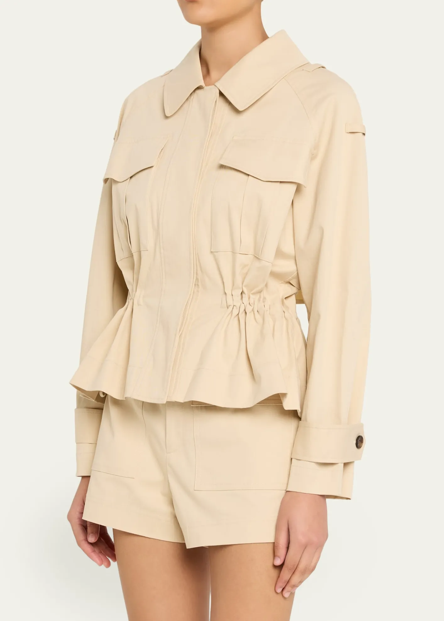 A.L.C.Maeve Short Trench Jacket