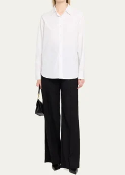 A.L.C.Mason Poplin Button-Front Shirt