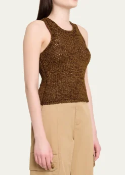 A.L.C.Nelly Open Knit Tank Top
