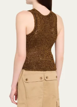 A.L.C.Nelly Open Knit Tank Top