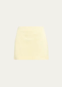 A.L.C.Petra Satin Mini Skirt
