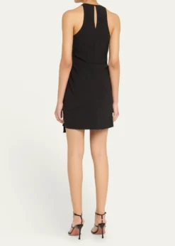 A.L.C.Rue Sleeveless Ruched Mini Dress