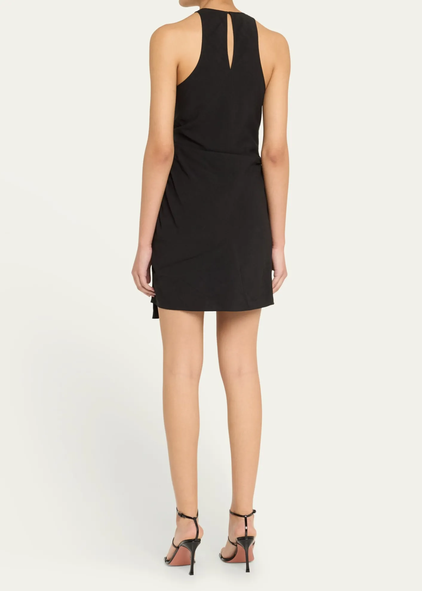 A.L.C.Rue Sleeveless Ruched Mini Dress