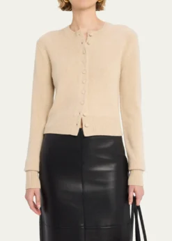 A.L.C.Skyler Cashmere Crewneck Cardigan