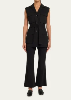 A.L.C.Sophie Cropped Kick-Flare Pants