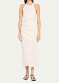 A.L.C.Sylvie Halter Midi Dress
