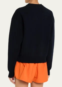 A.L.C.Teddy Crewneck Knit Sweater