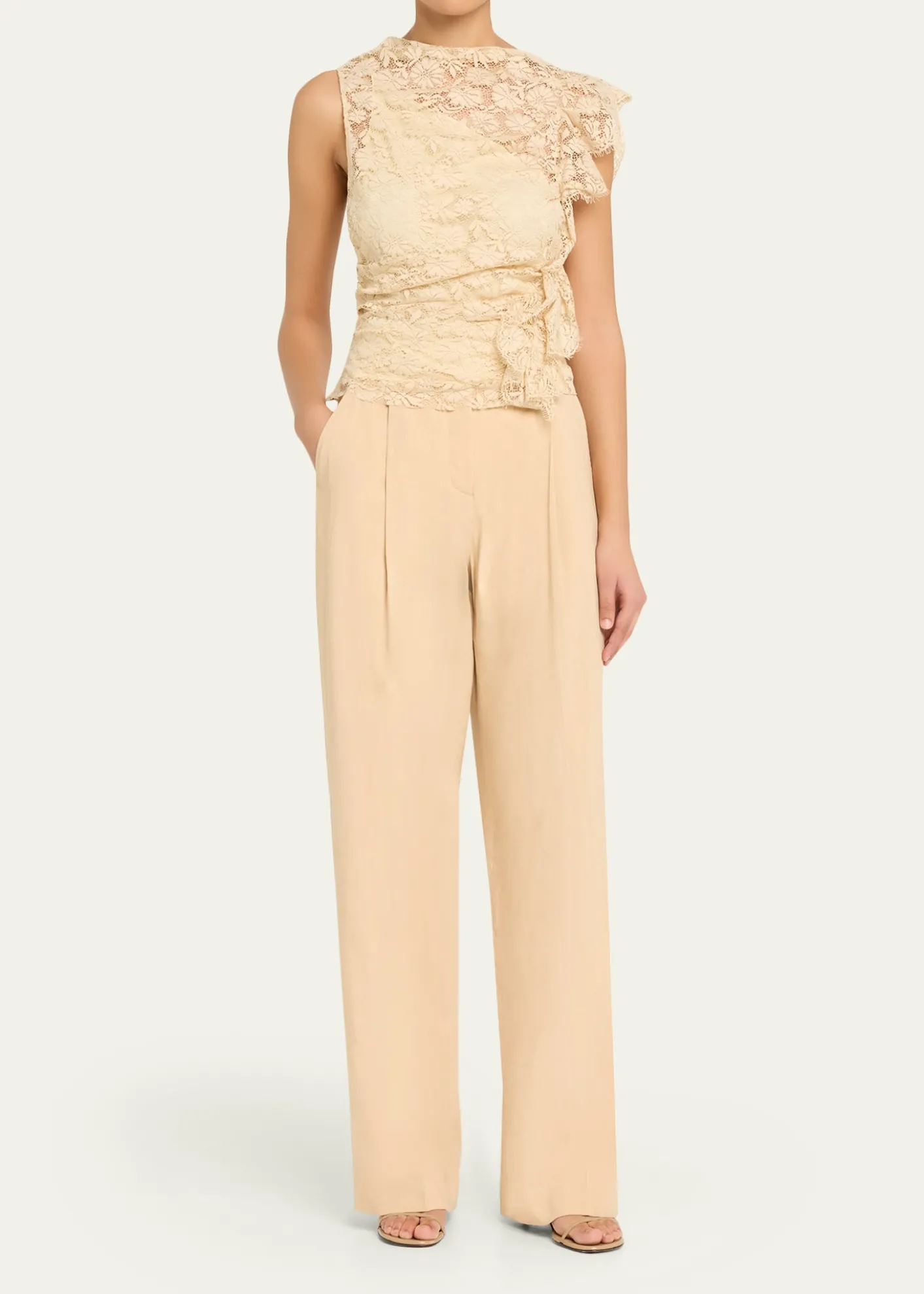 A.L.C.Winston Linen-Blend Pants