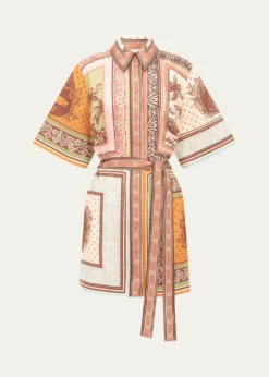 ALEMAISAlberta Mini Shirtdress