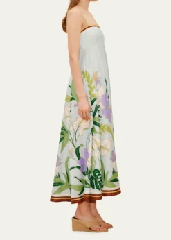ALEMAISAlfie Linen Midi Dress