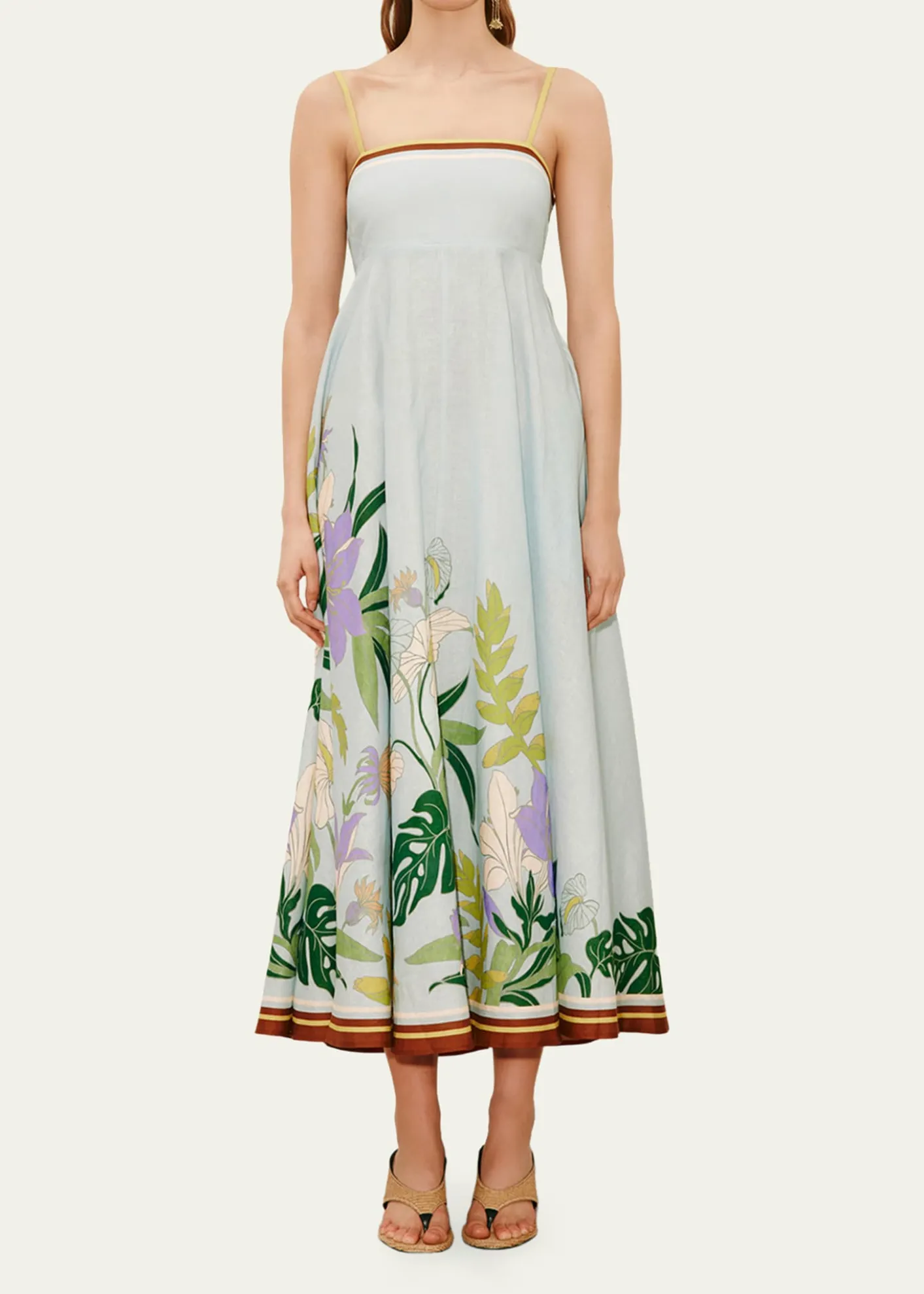 ALEMAISAlfie Linen Midi Dress