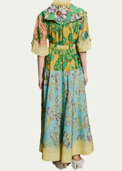 ALEMAISJerry Maxi Shirtdress