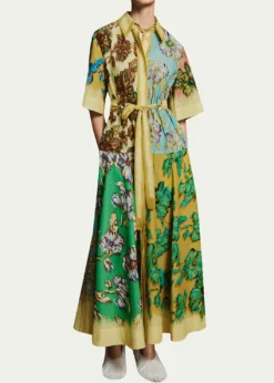 ALEMAISJerry Maxi Shirtdress