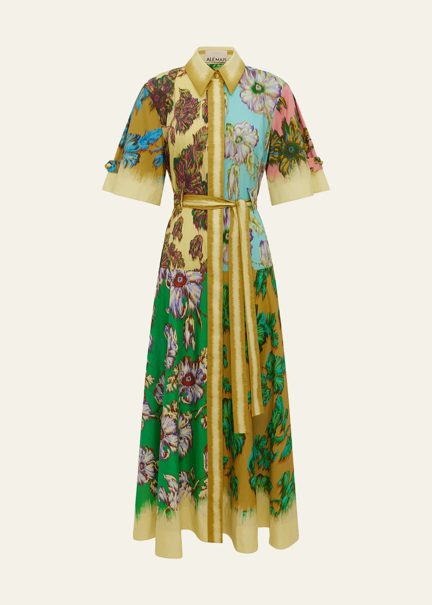 ALEMAISJerry Maxi Shirtdress
