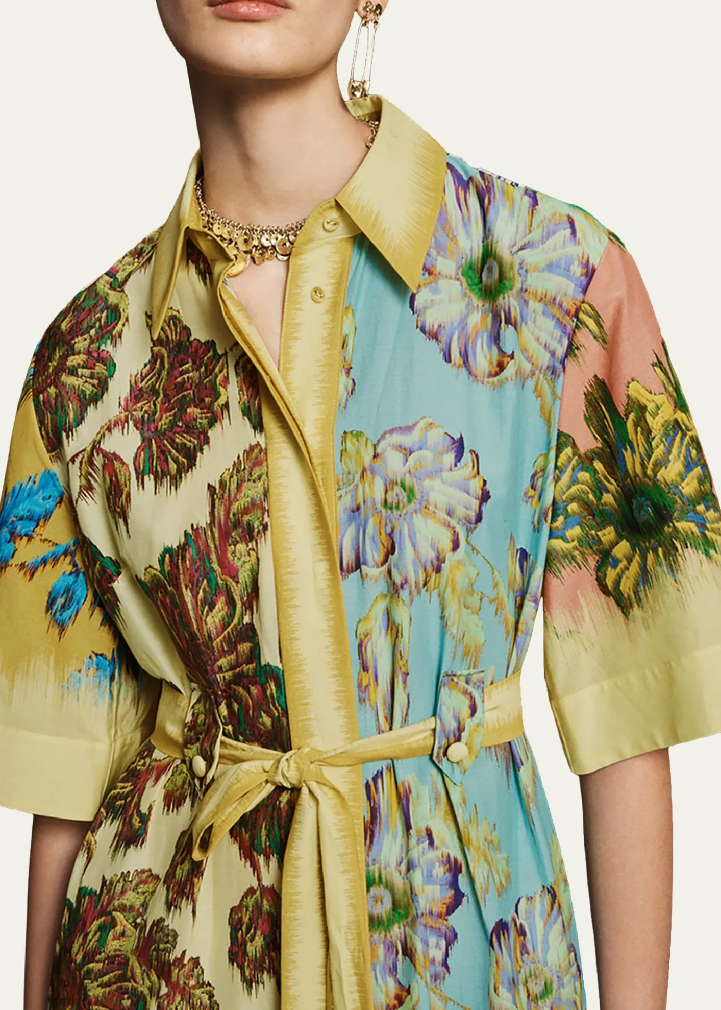 ALEMAISJerry Maxi Shirtdress