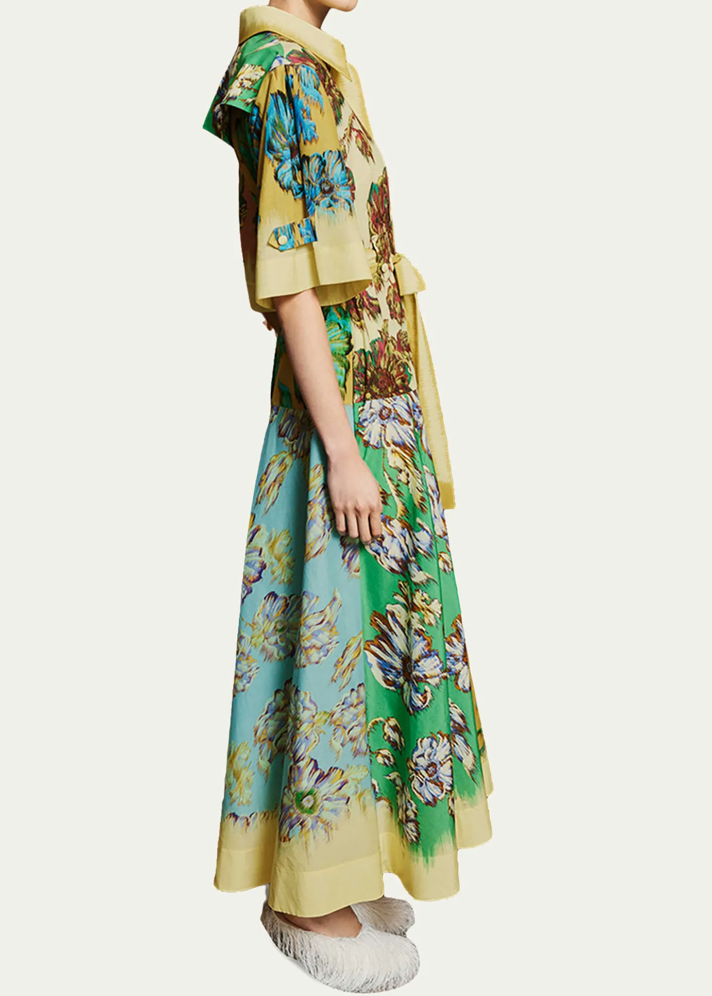 ALEMAISJerry Maxi Shirtdress